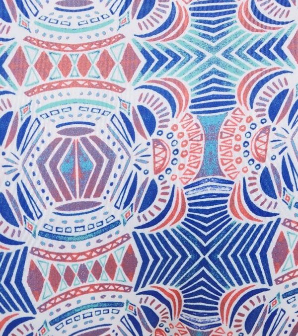 Roxy Print Strappy Love Crop Bikini Top For Sale - Image 5