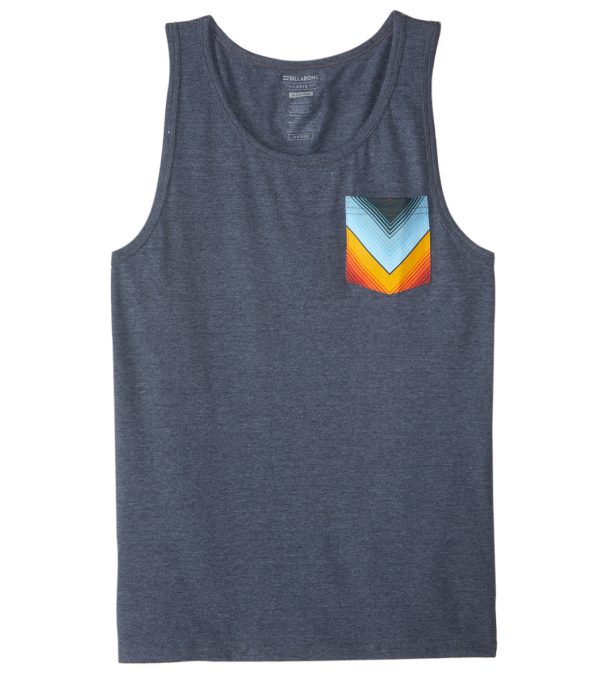 Billabong Men s Team Pocket Tank Top on Sale - Image 4