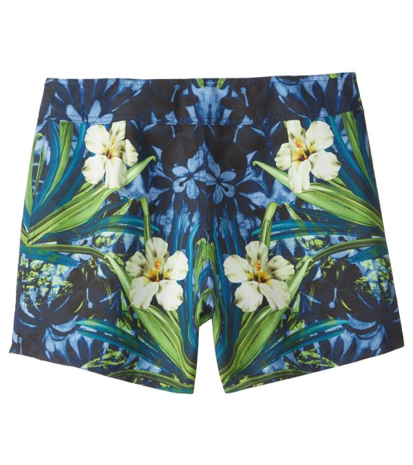 Sauvage Wind & Sea Blue Hibiscus Surf Short For Sale - Image 2