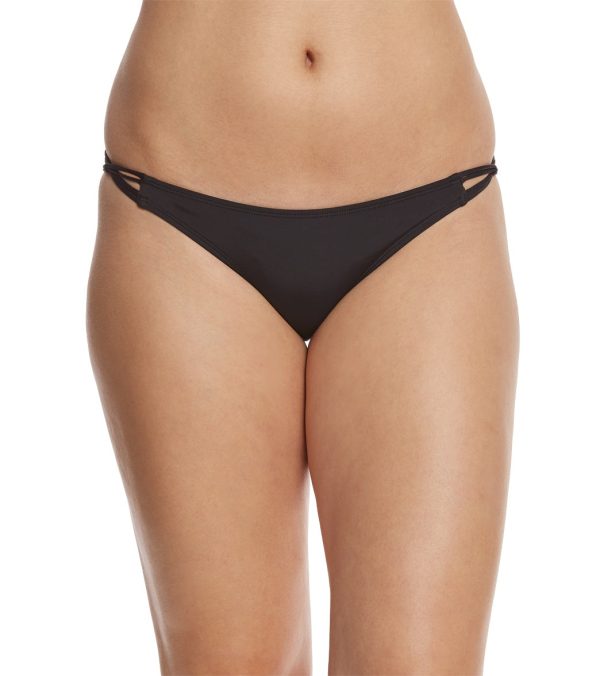 Eidon Swimwear Solid Mila Bikini Bottom For Discount