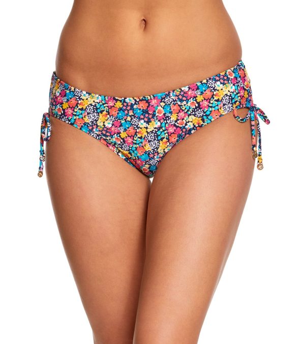 Anne Cole Budding Romance Alex Side Tie Bikini Bottom Online now