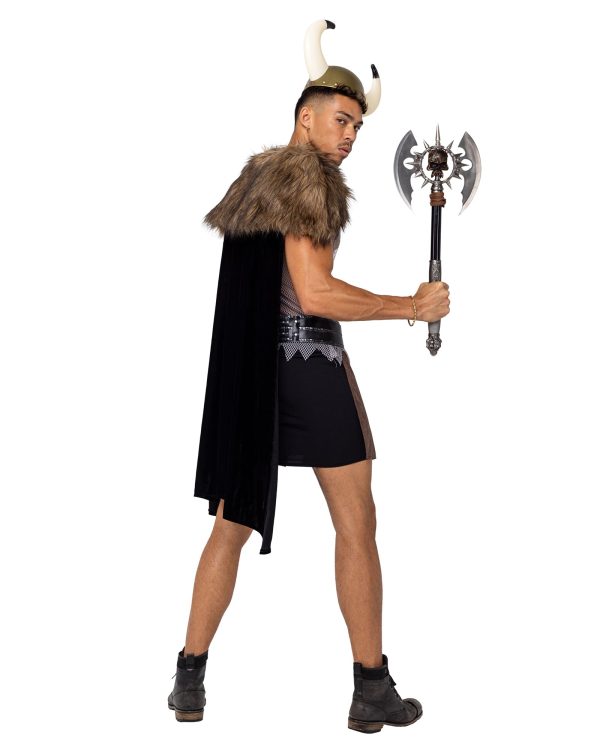 Roma 4PC Mens Valiant Viking Warrior Costume Online Sale - Image 2