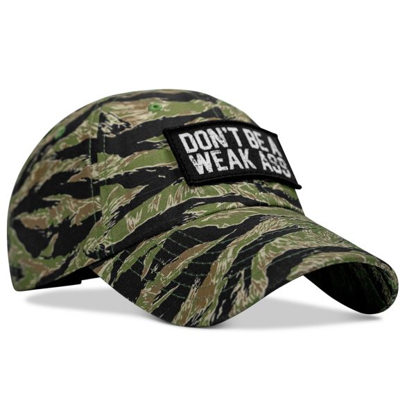 Don t Be A Weak Ass Patch Low Profile RipStop Hat For Sale - Image 5