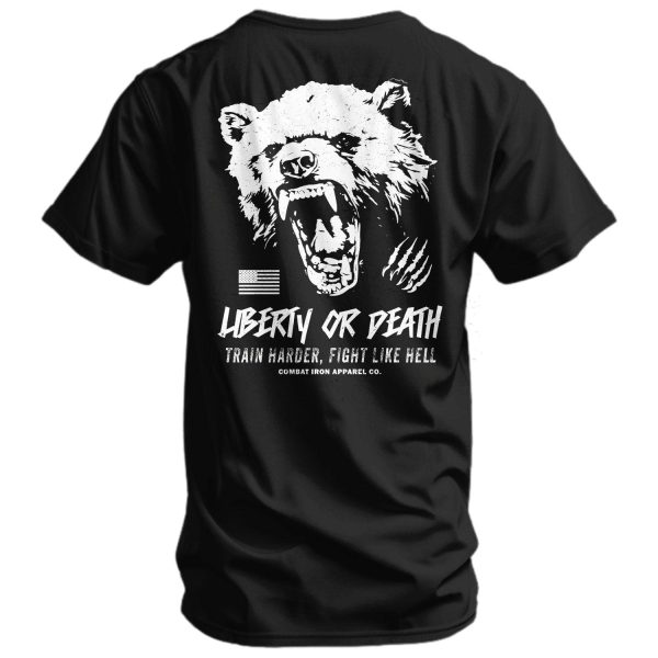 Liberty Or Death Fight Like Hell Men s T-Shirt Sale